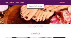 Desktop Screenshot of nailswithangel.com